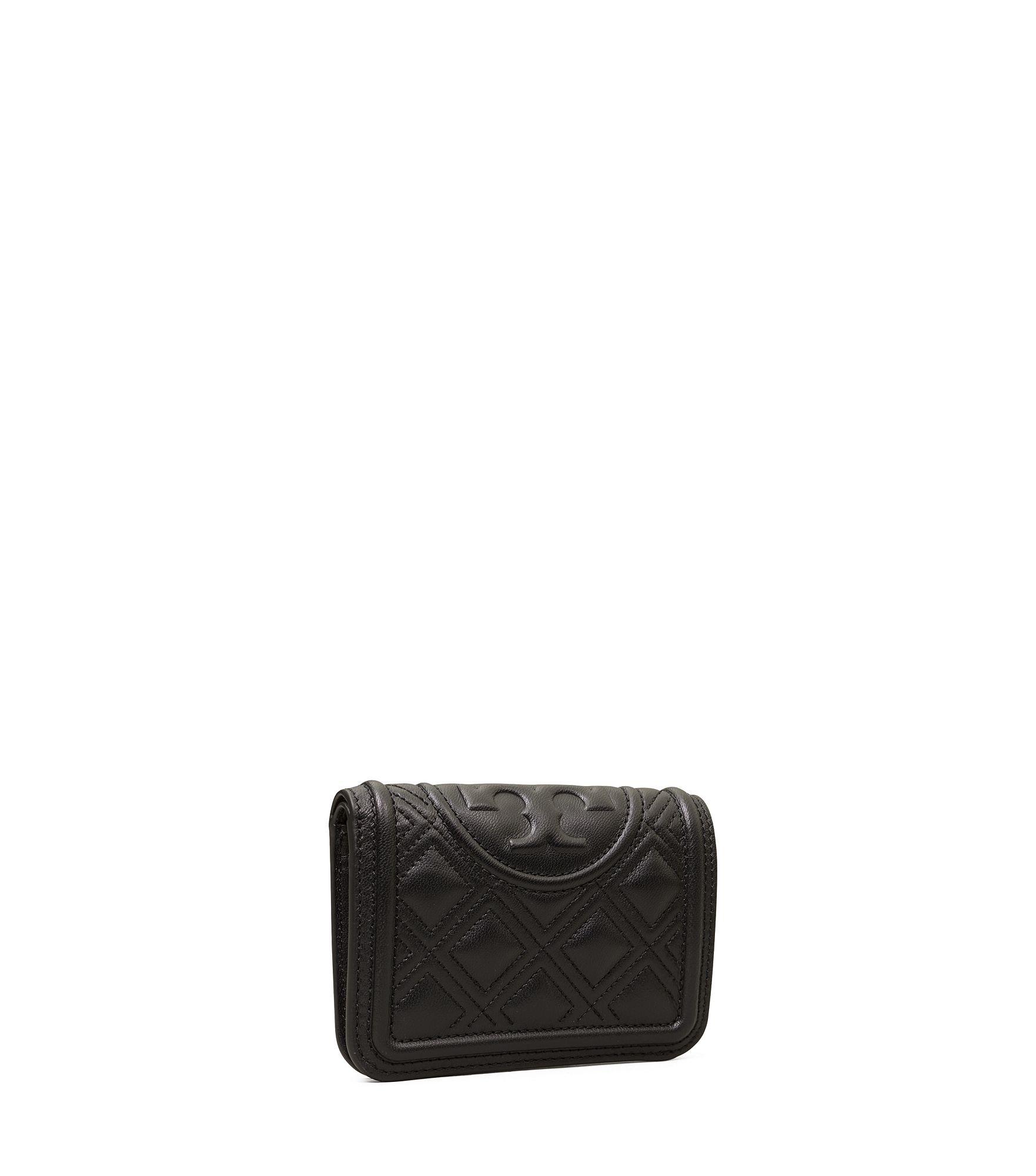 tory burch fleming slim leather wallet