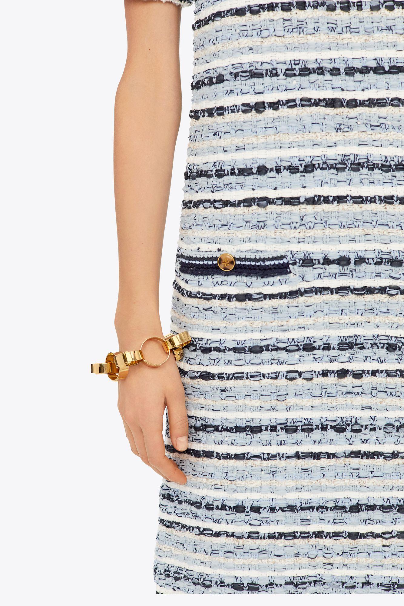 Tory burch cheap tweed sweater dress