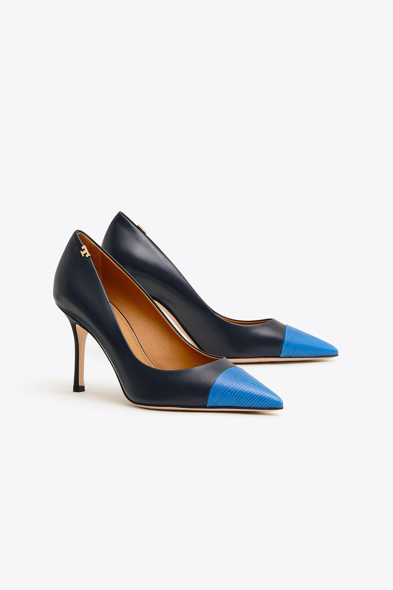 penelope cap toe pump tory burch
