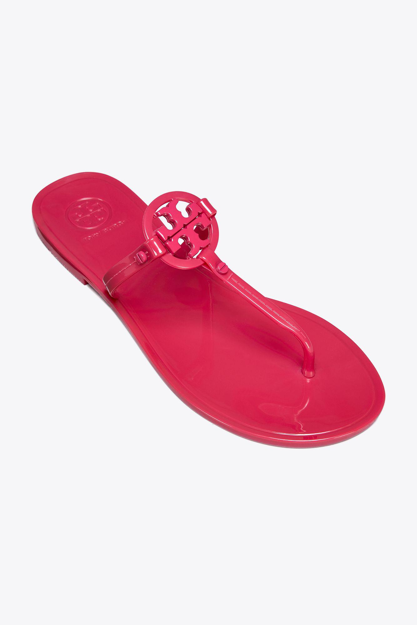 Tory Burch Pink Jelly Sandals Portugal, SAVE 43% 