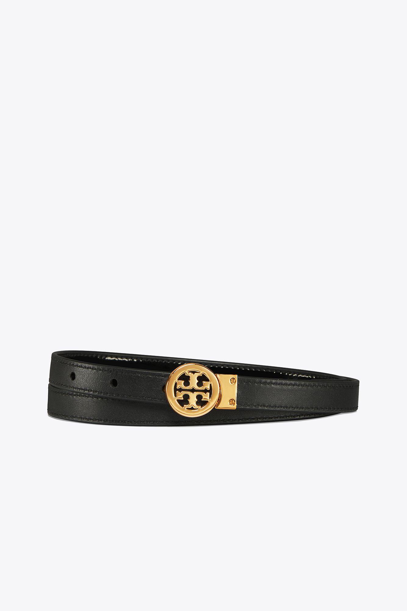 tory burch reversible logo belt