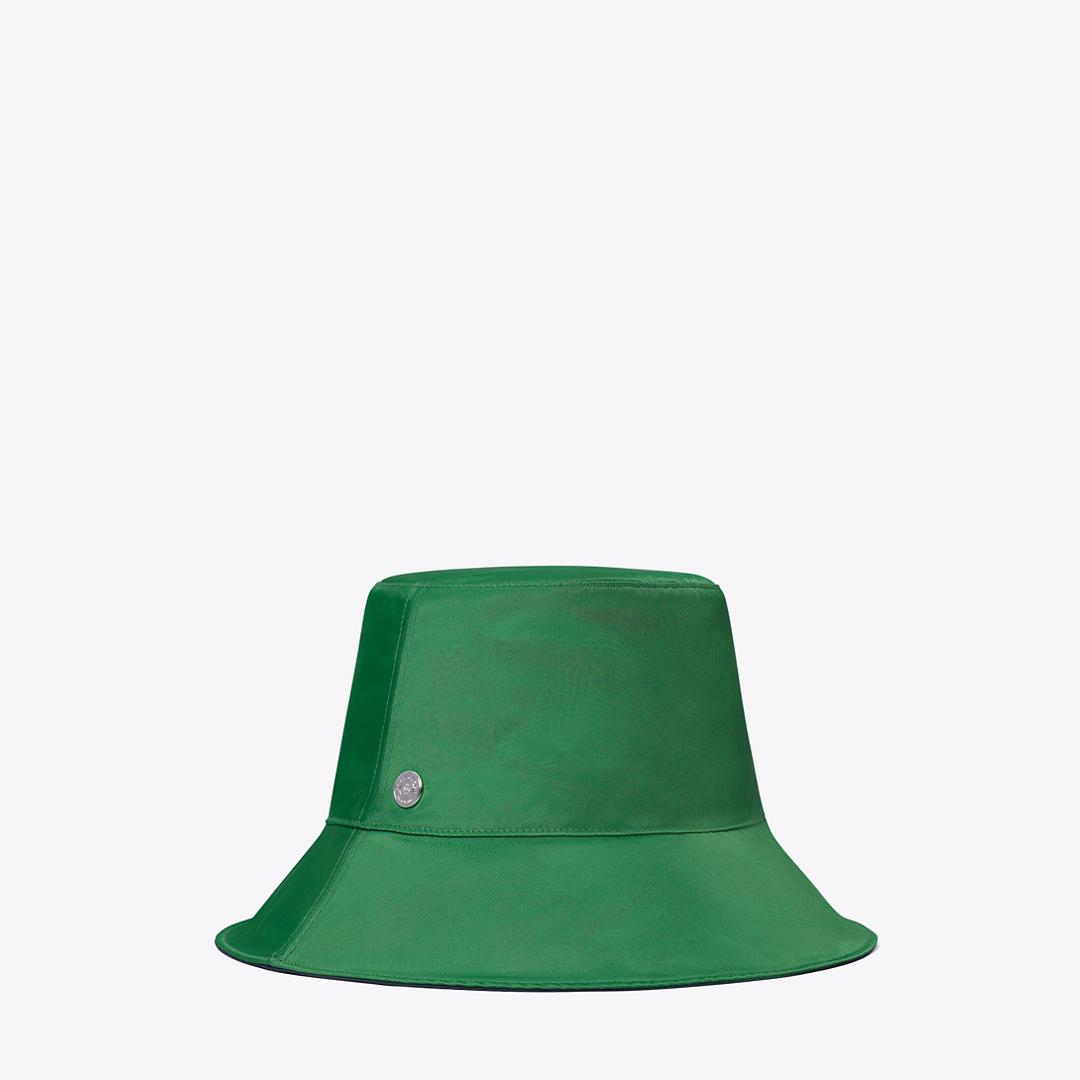 Tory Burch Olive Green Logo Patch Bucket Hat Tory Burch | Accessories | Tory Burch Green Multipattern  main image 4