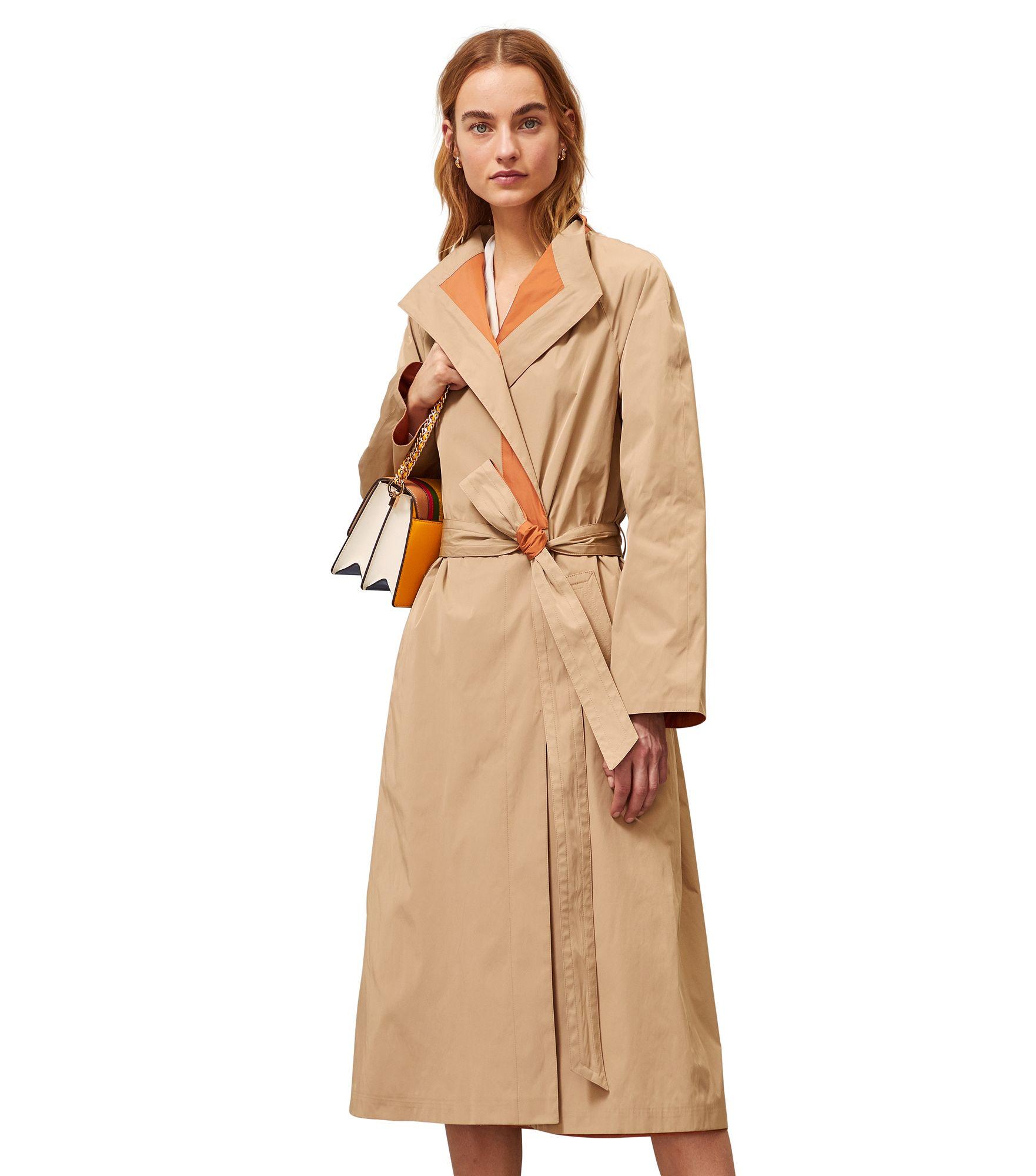 tory burch rain coat