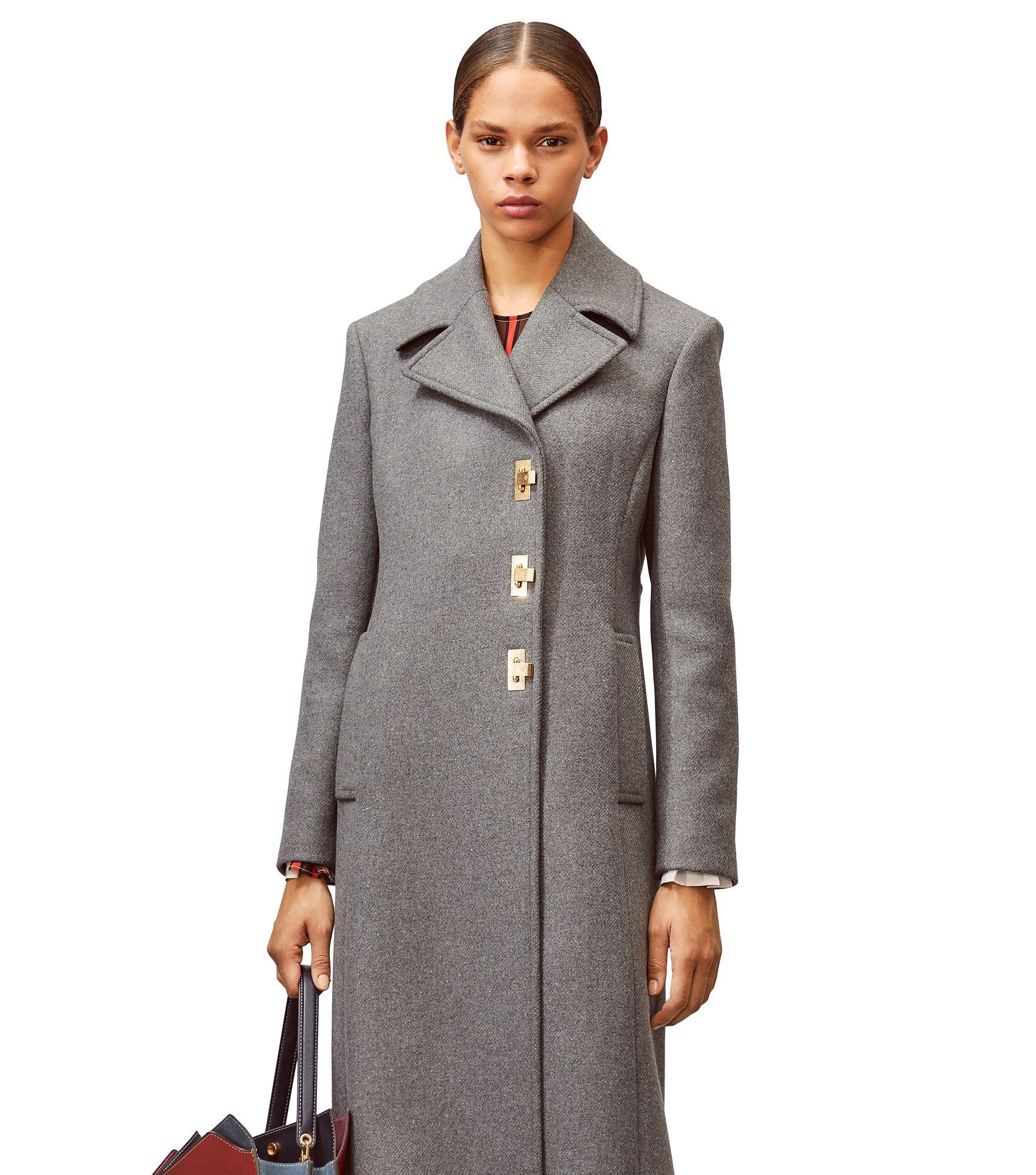tory burch wool coats & jackets