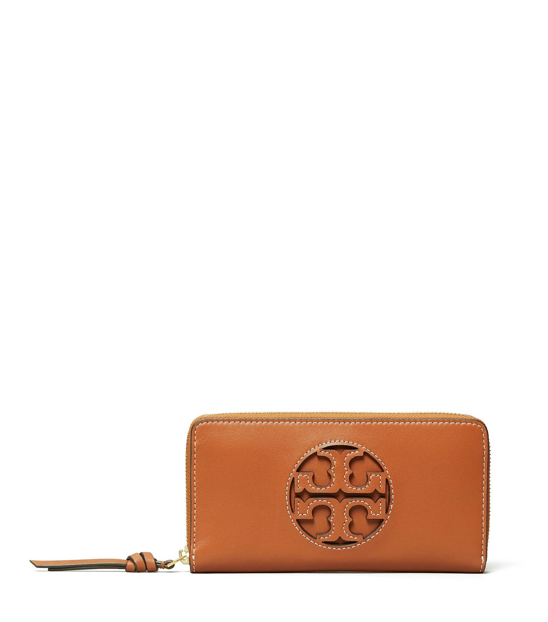 tory burch miller zip continental wallet