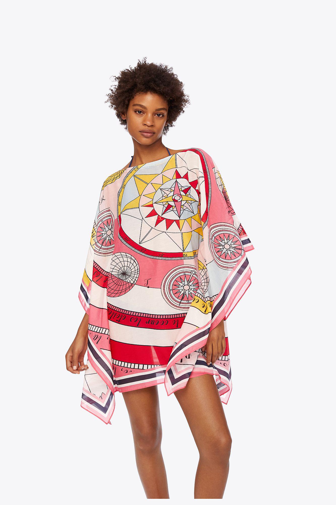 tory burch constellation beach caftan