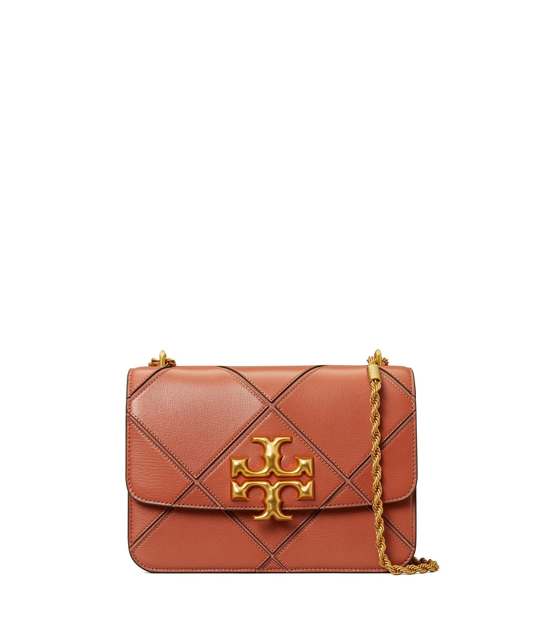 Tory Burch Leather Eleanor Quilted Convertible Shoulder Bag - Lyst