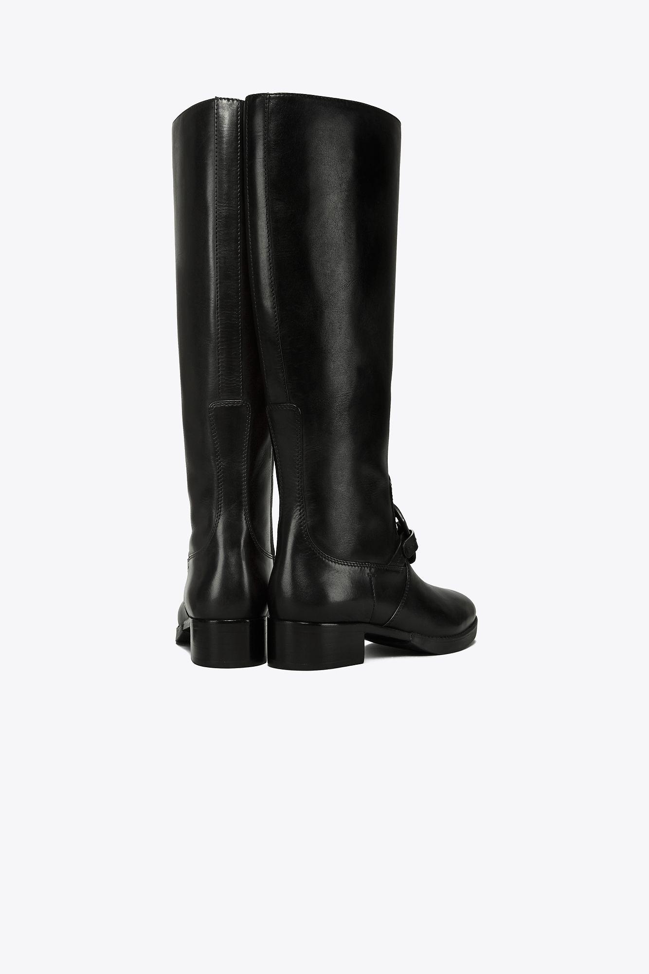 Tory Burch Miller Pull on Boot in Black Lyst