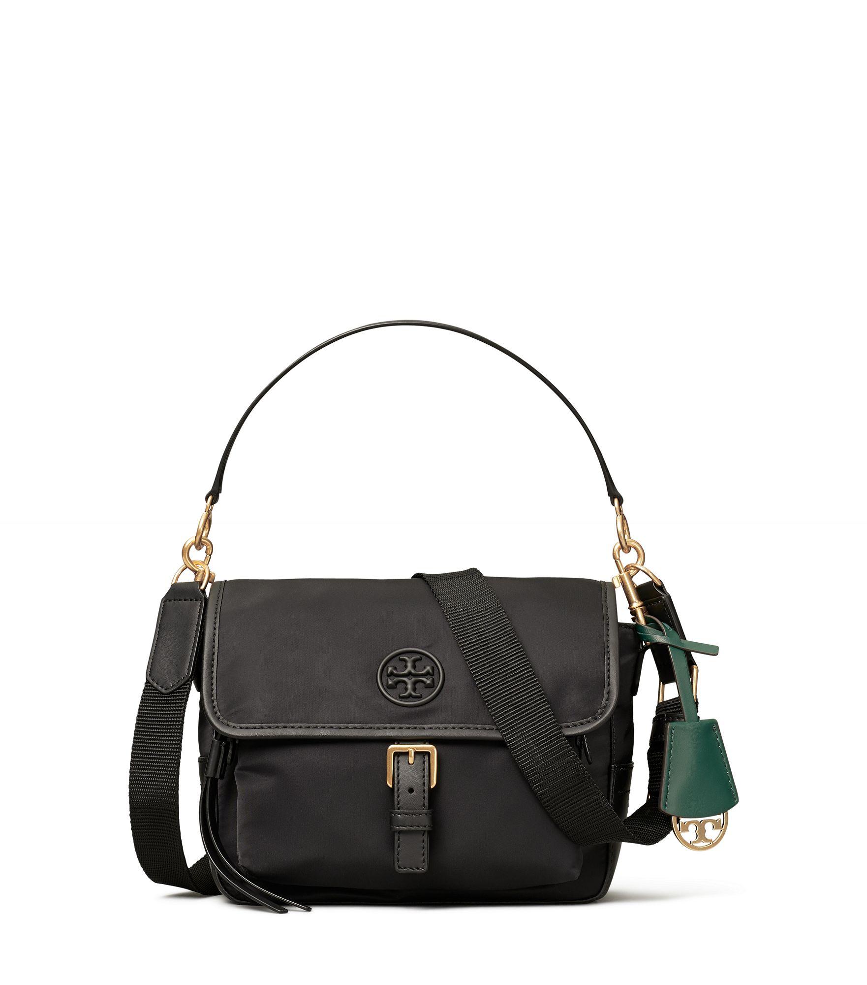 Tory Burch Synthetic Perry Nylon Crossbody in Black Lyst