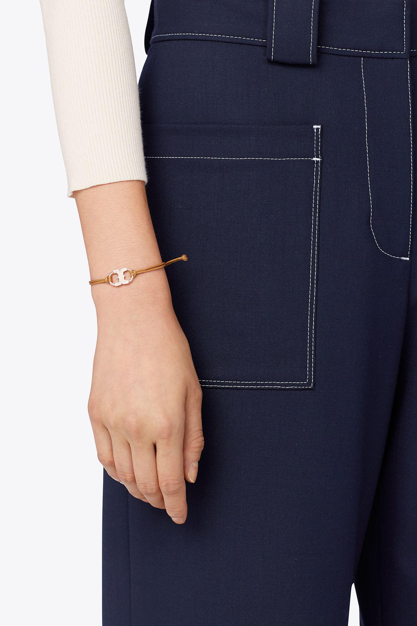 Tory Burch Silk Embrace Ambition Enamel Bracelet Lyst