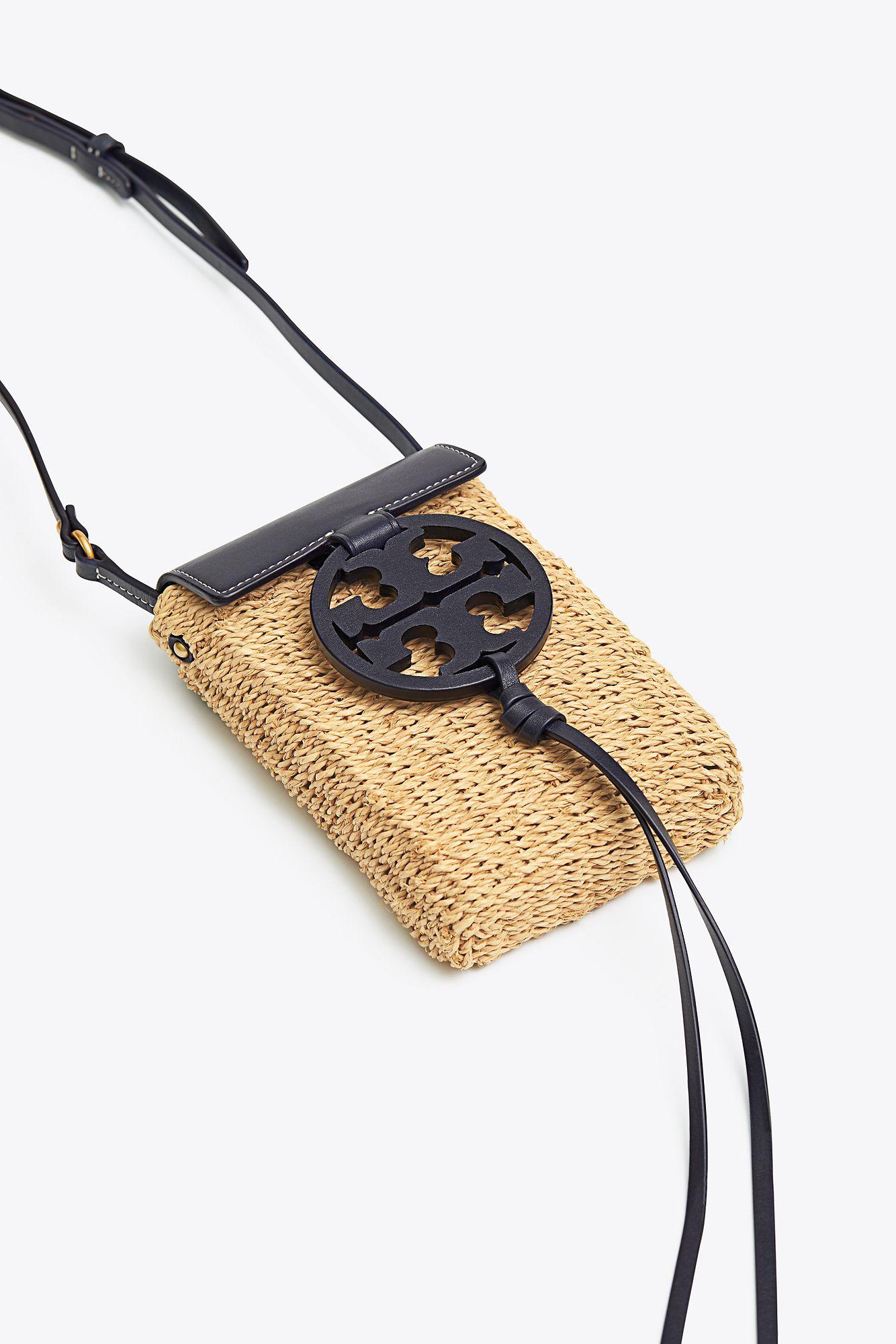 Tory Burch Miller Stripe Straw Crossbody Bag Literacy Basics