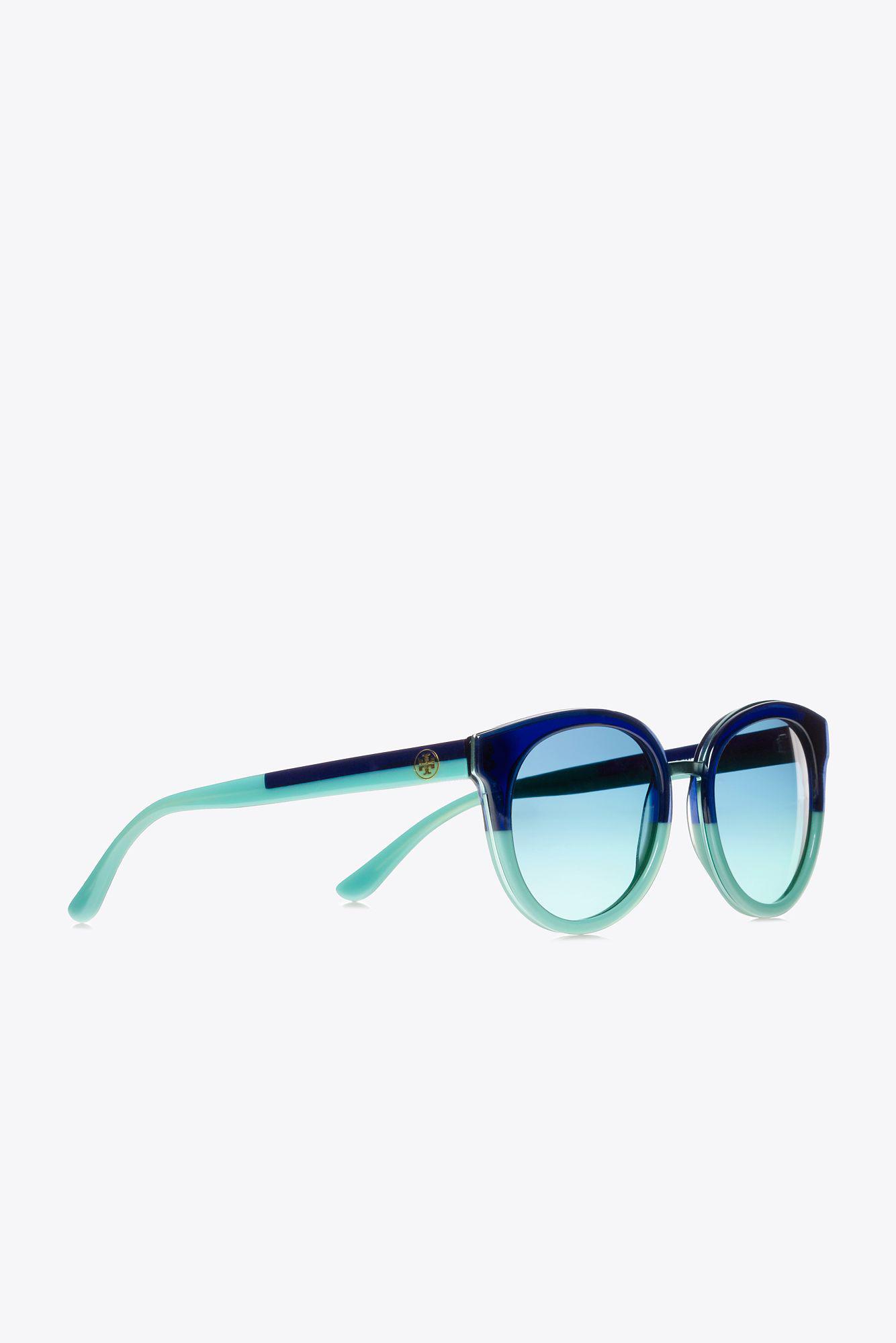 tory burch turquoise sunglasses