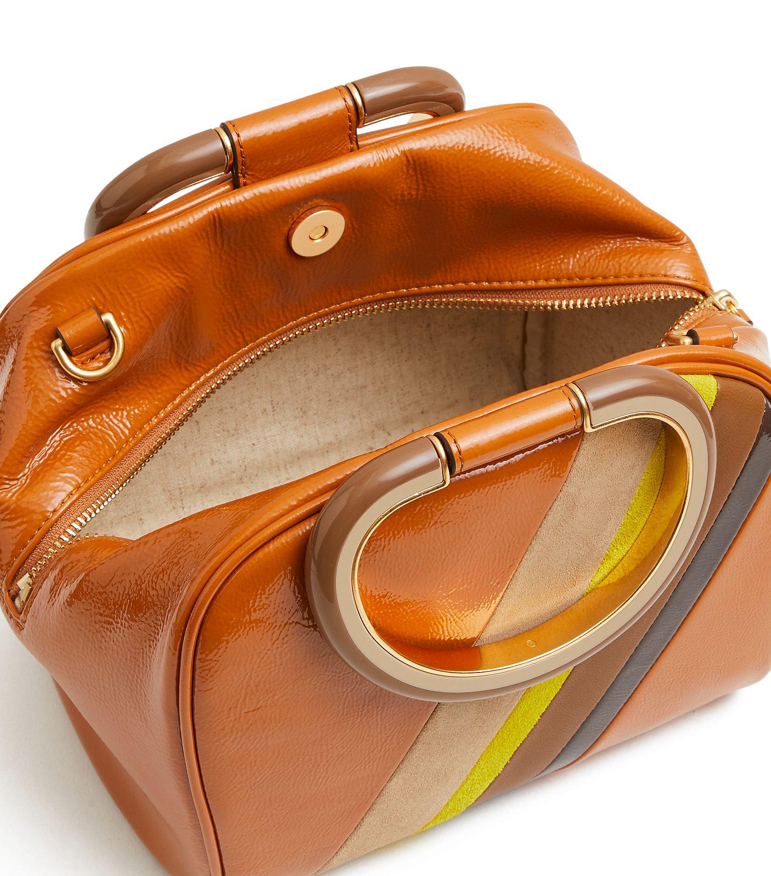 tb half moon satchel