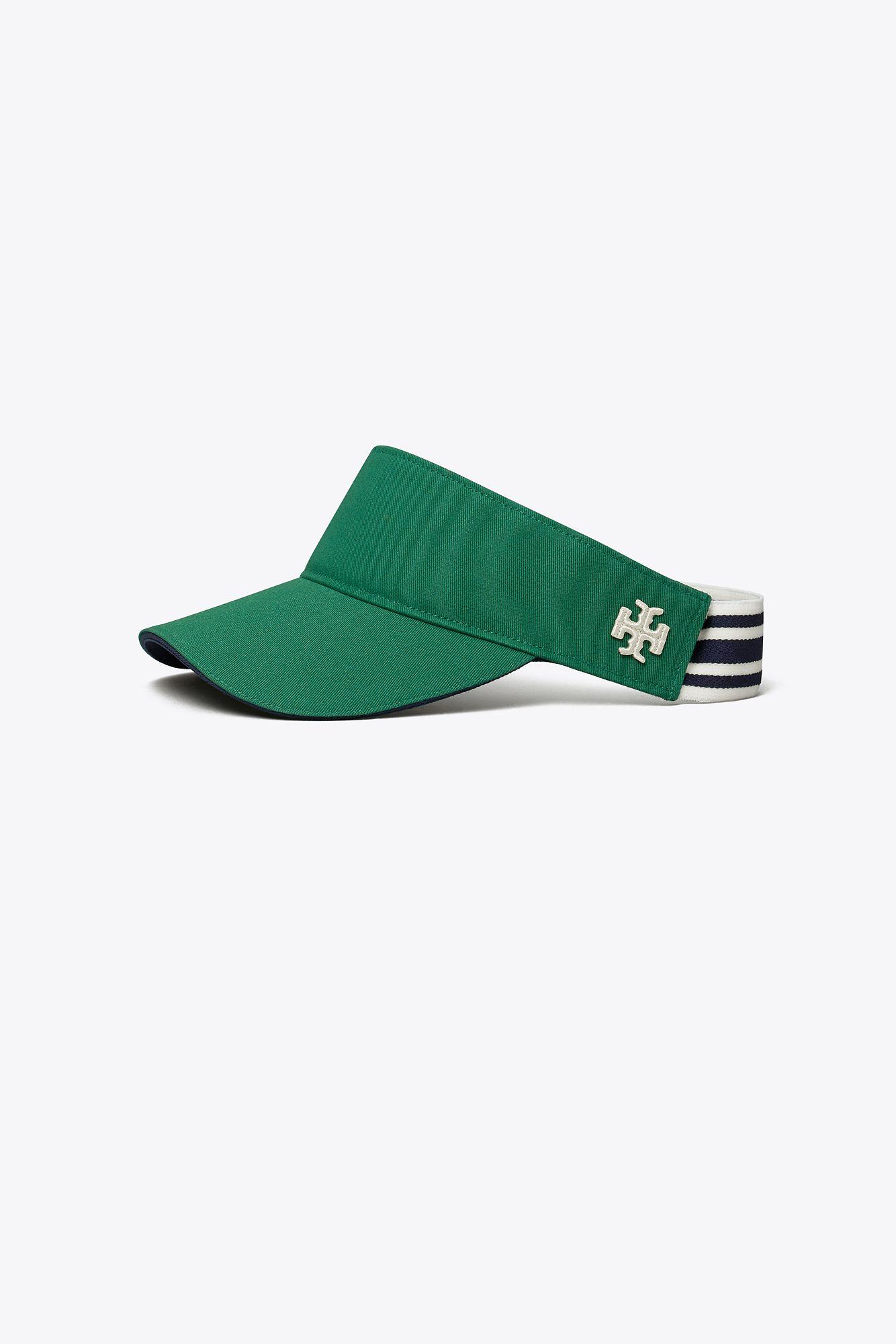 Tory Burch☆Tory Sport☆LOGO付パフォーマンスサンバイザー ☆ TORY BURCH サンバイザー パフォーマンス バイザー レディース