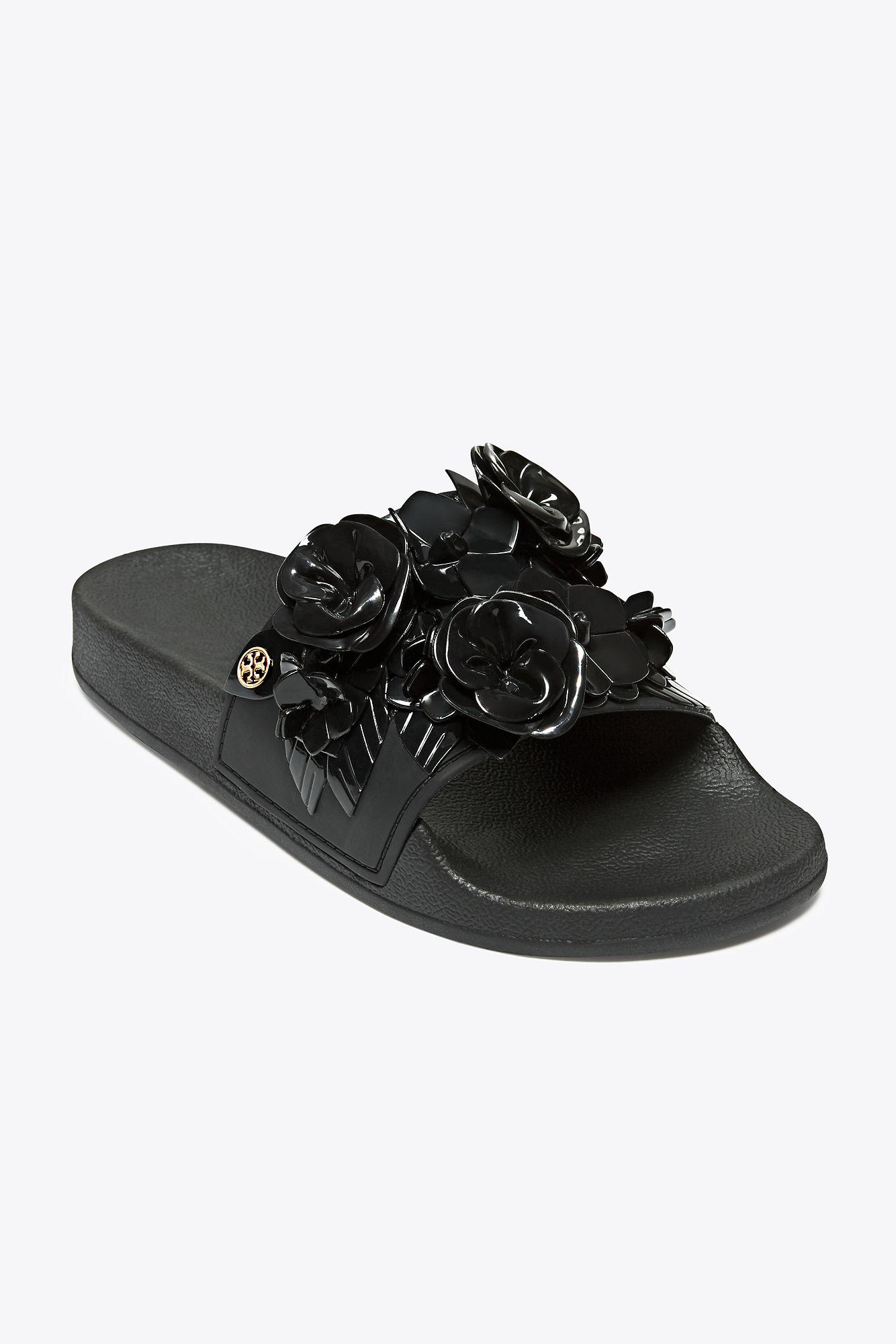 Tory burch sales blossom slide