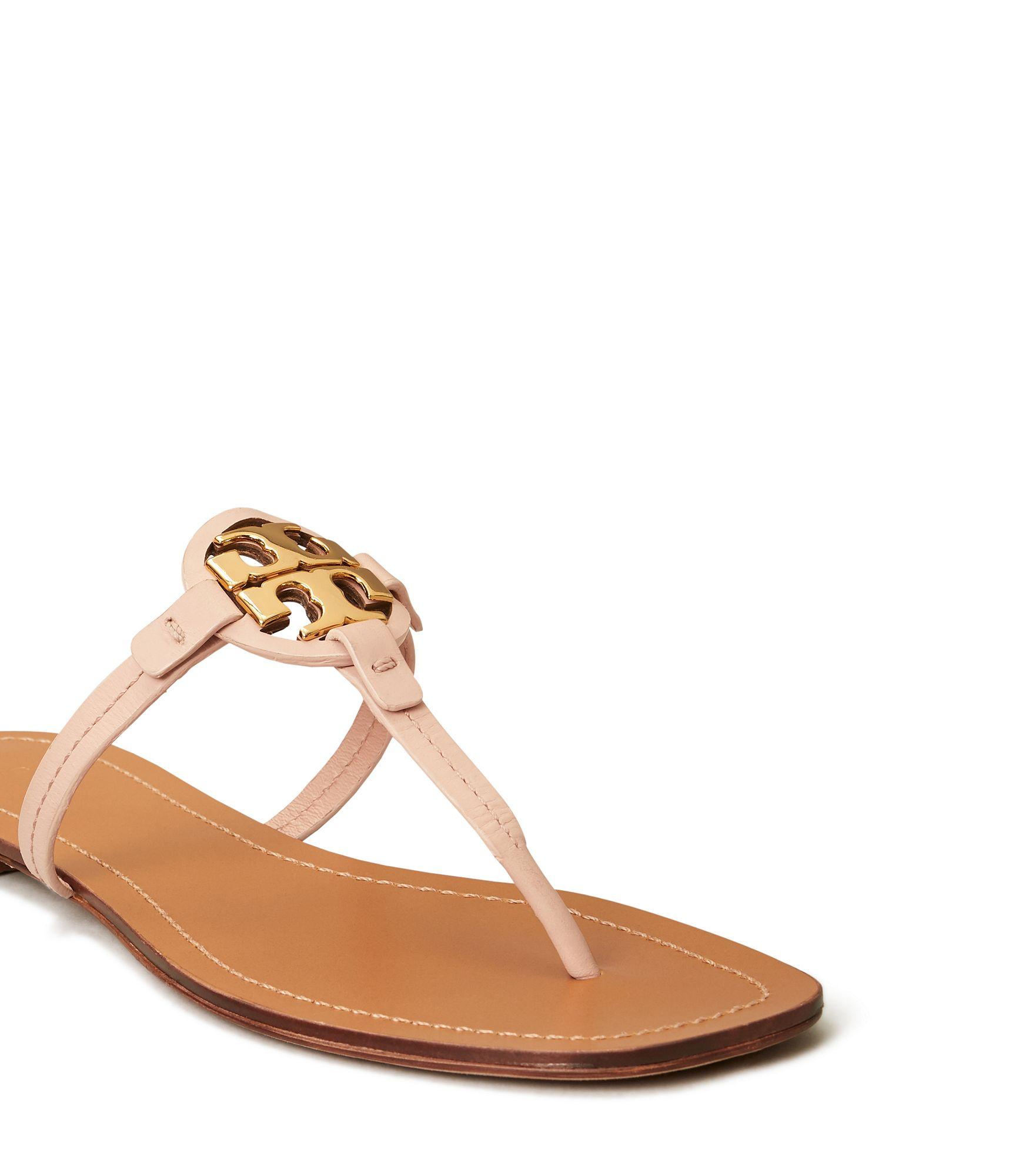 mini miller leather thong sandal