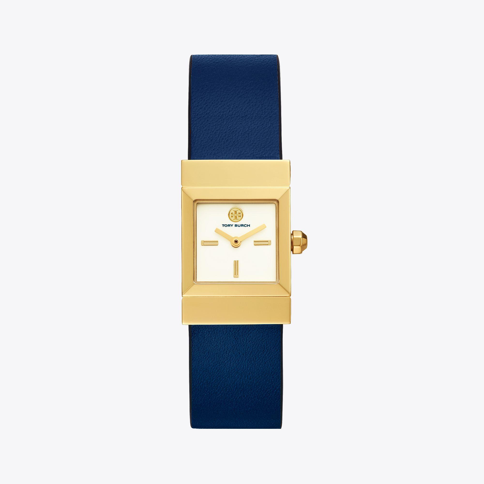 tory burch square watch