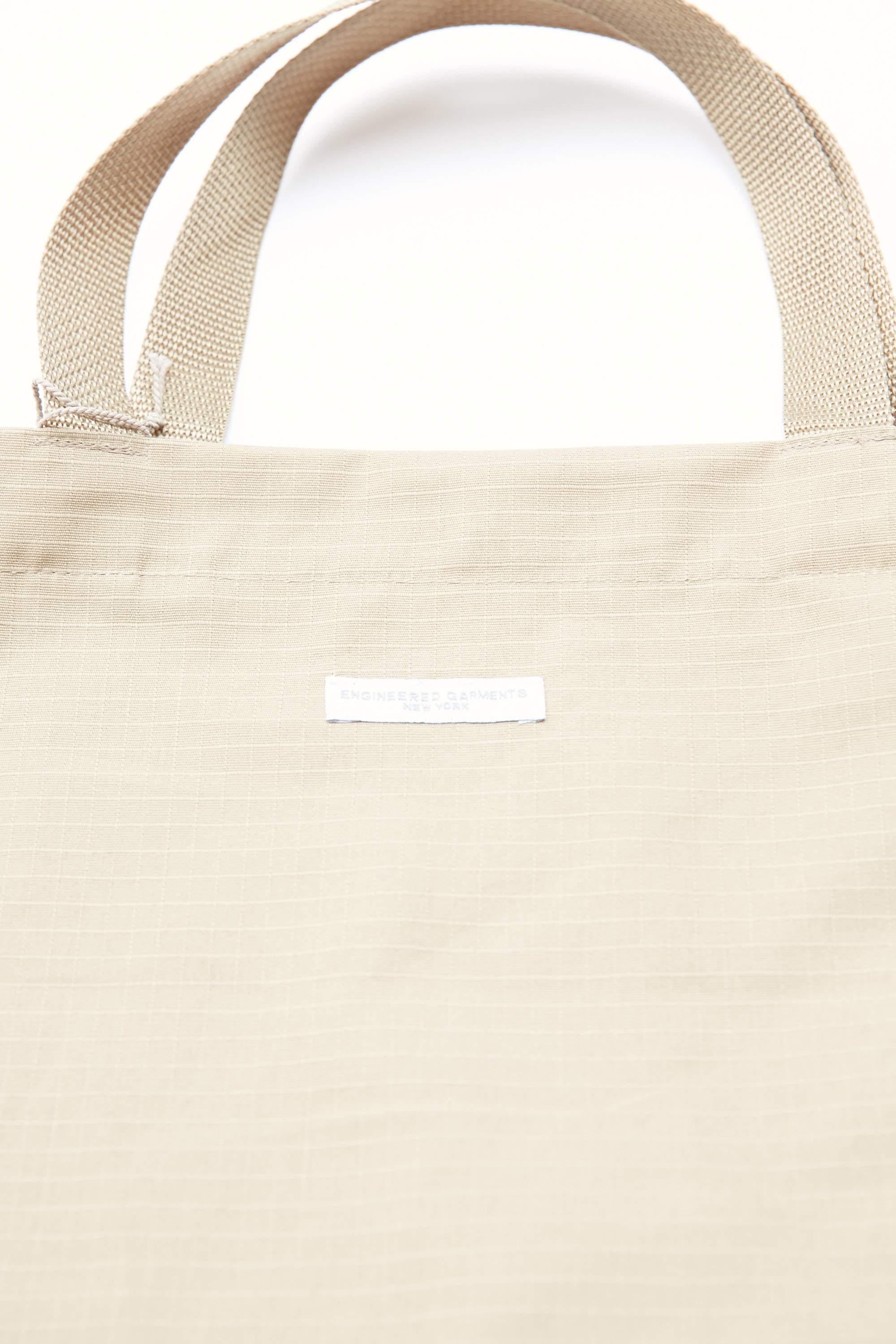 Engineered Garments Carry All Tote Khaki Cotton Ripstop In Natural For Men Lyst