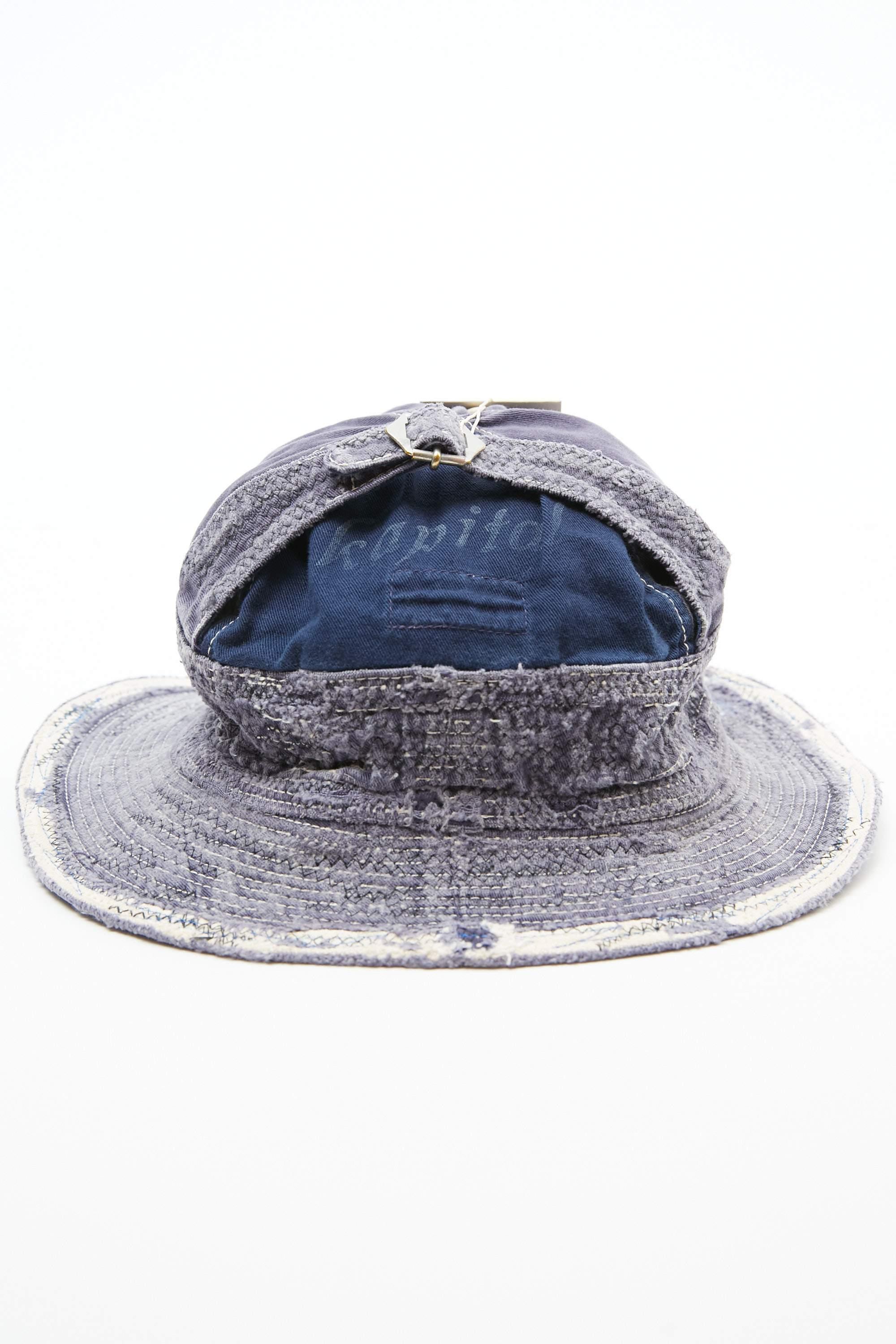 kapital Kountry デニム バケットハット Kapital Kountry Crash Remake Indigo Bucket Hat – Cotton Sheep