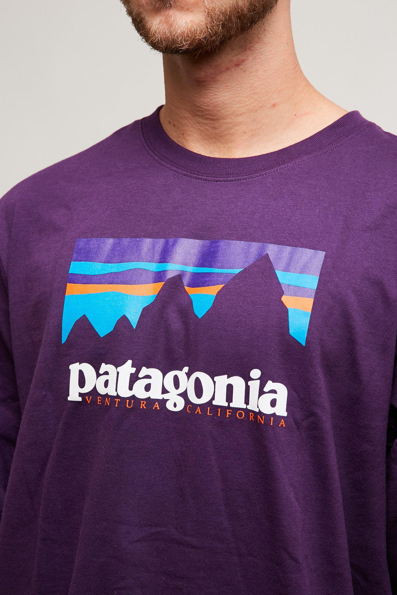 patagonia purple shirt