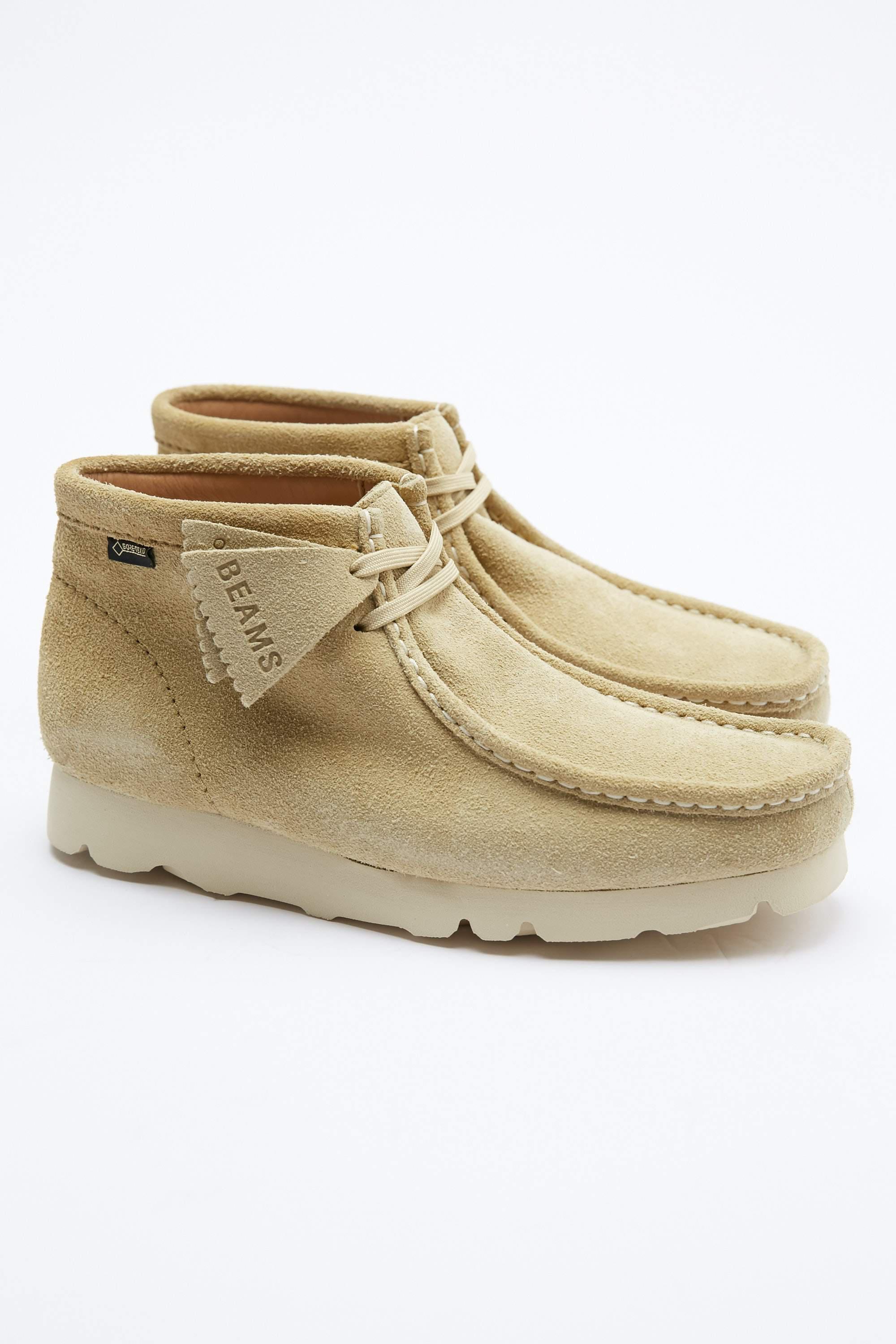 clarks x beams wallabee