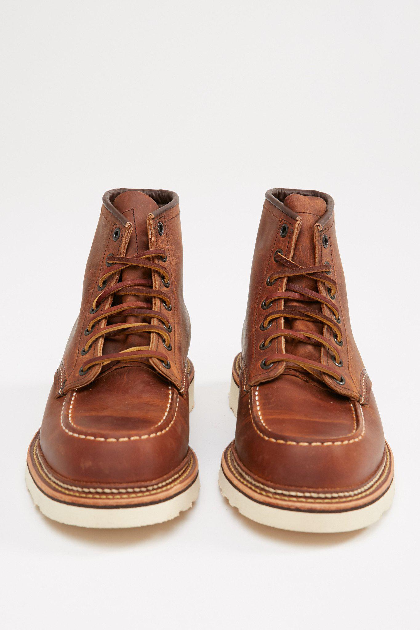 red wing 1907 copper rough and tough