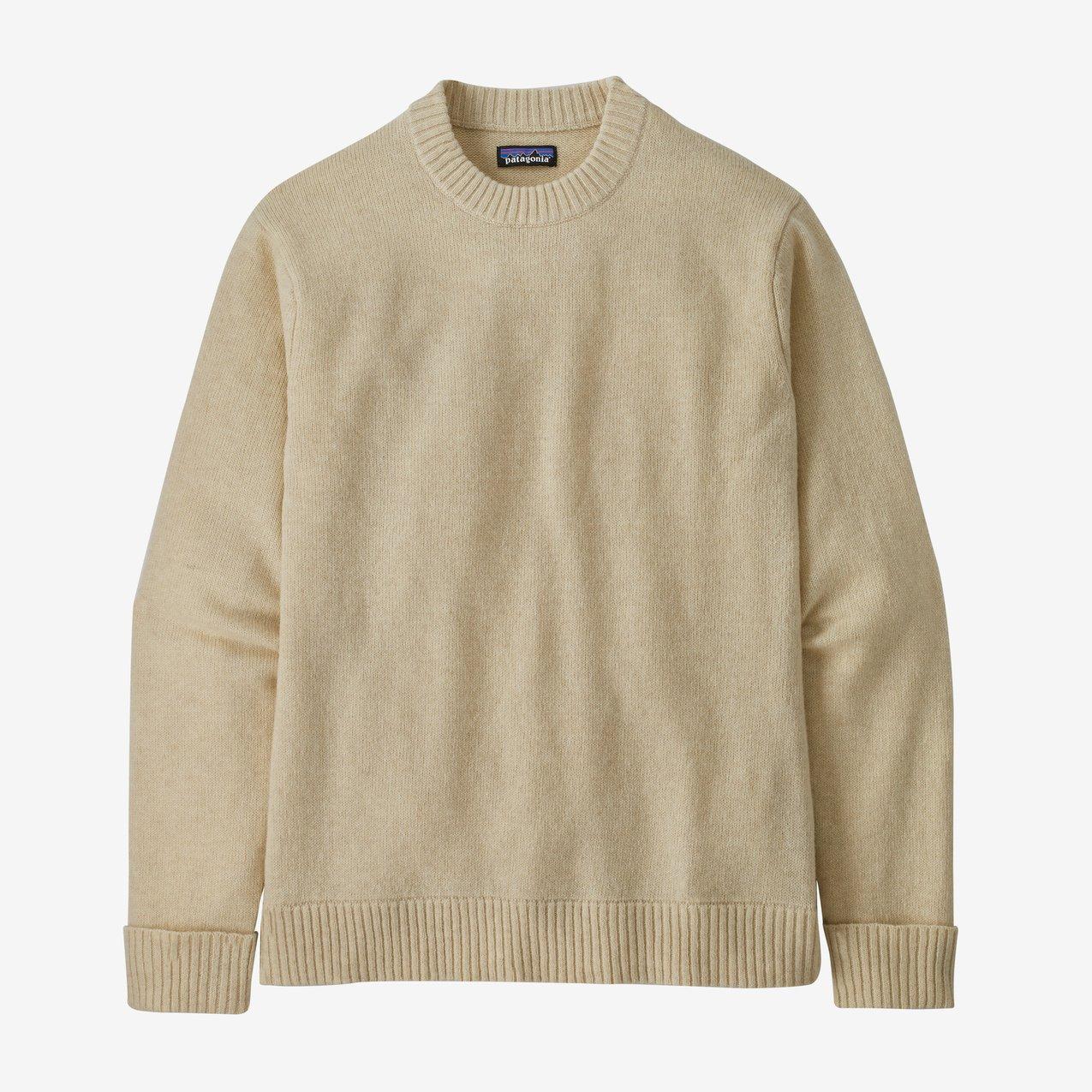 Patagonia Recycled Wool Sweater in Natural for Men | Lyst