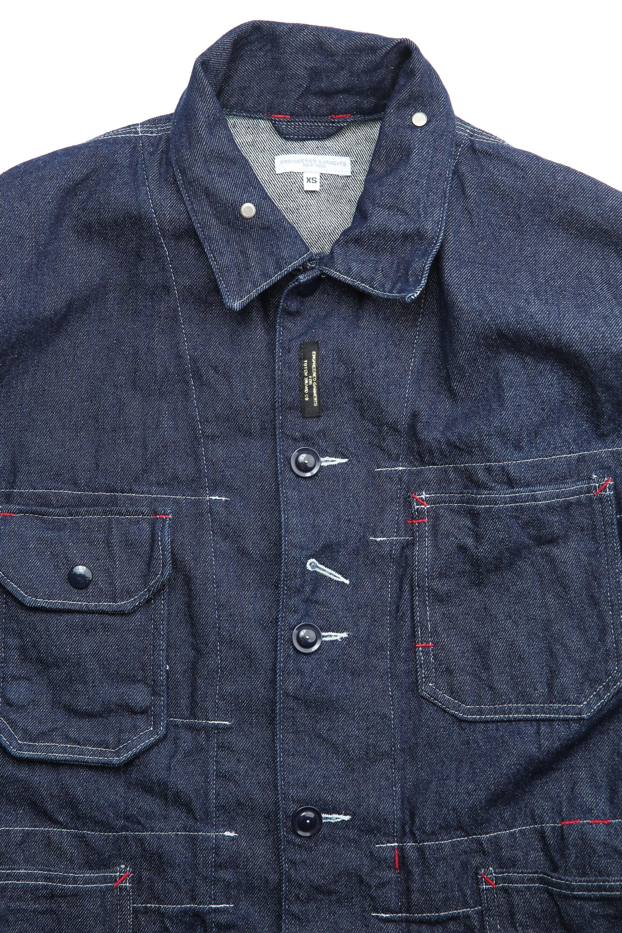 Engineered Garments X Totem Fu Over Coverall Jacket in Blue for
