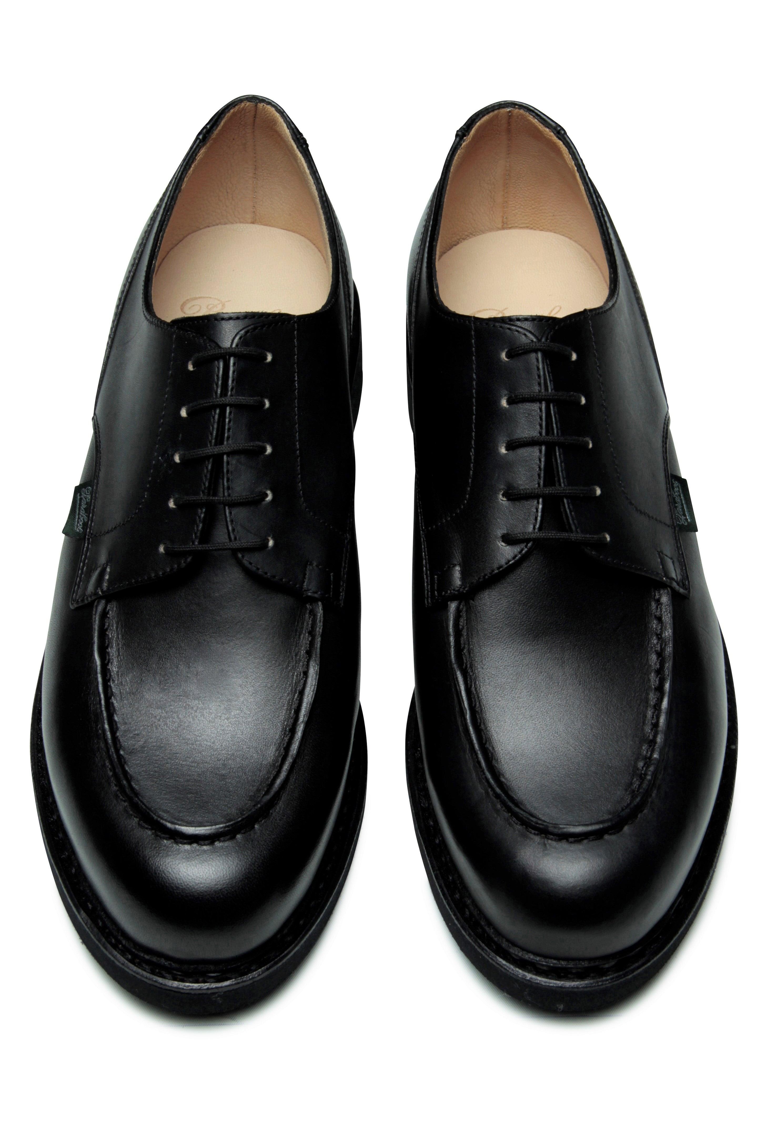 paraboot black chambord shoes