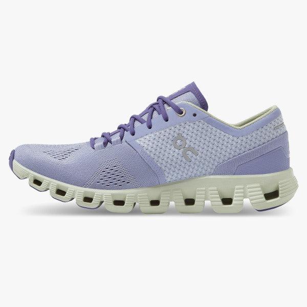 on cloud shoes purple