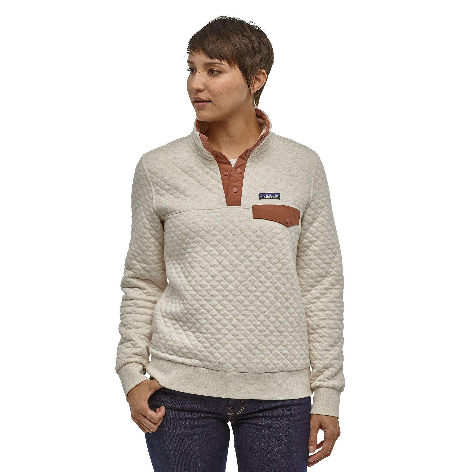 in Lyst Snap-t Organic Gray | Patagonia Pullover Quilt Dyno Cotton White