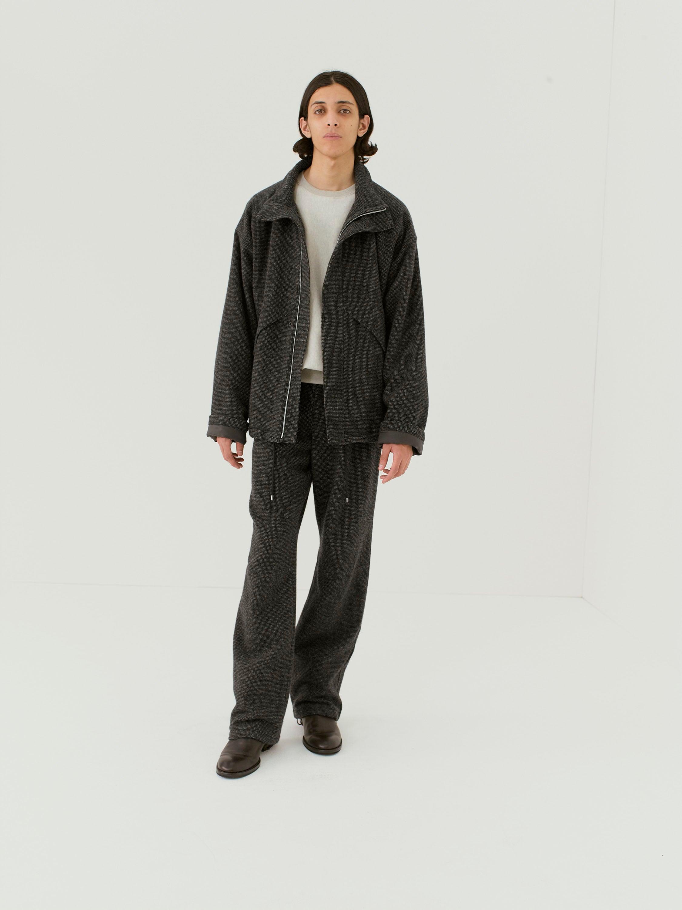 ストライプ デザイン/Striipe design WOOL HAIRLINE LIGHT TWEED OVER