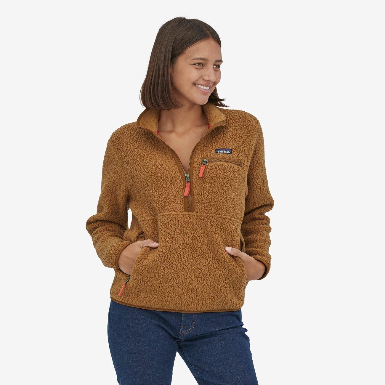 Patagonia Retro Pile Fleece Marsupial Nest Brown | Lyst