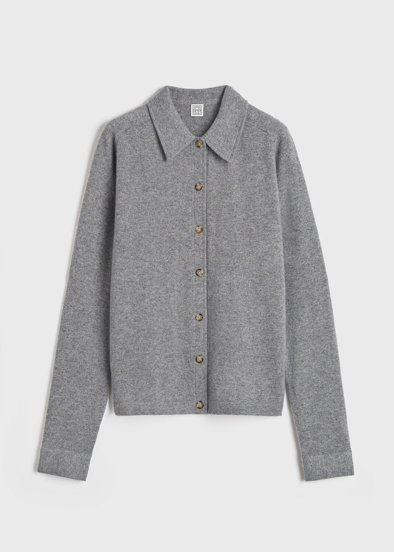 【新品・タグ付き】TOTEMEカーディガン TOTEME/トーテム】RAGLAN-SLEEVE WOOL カーディガン