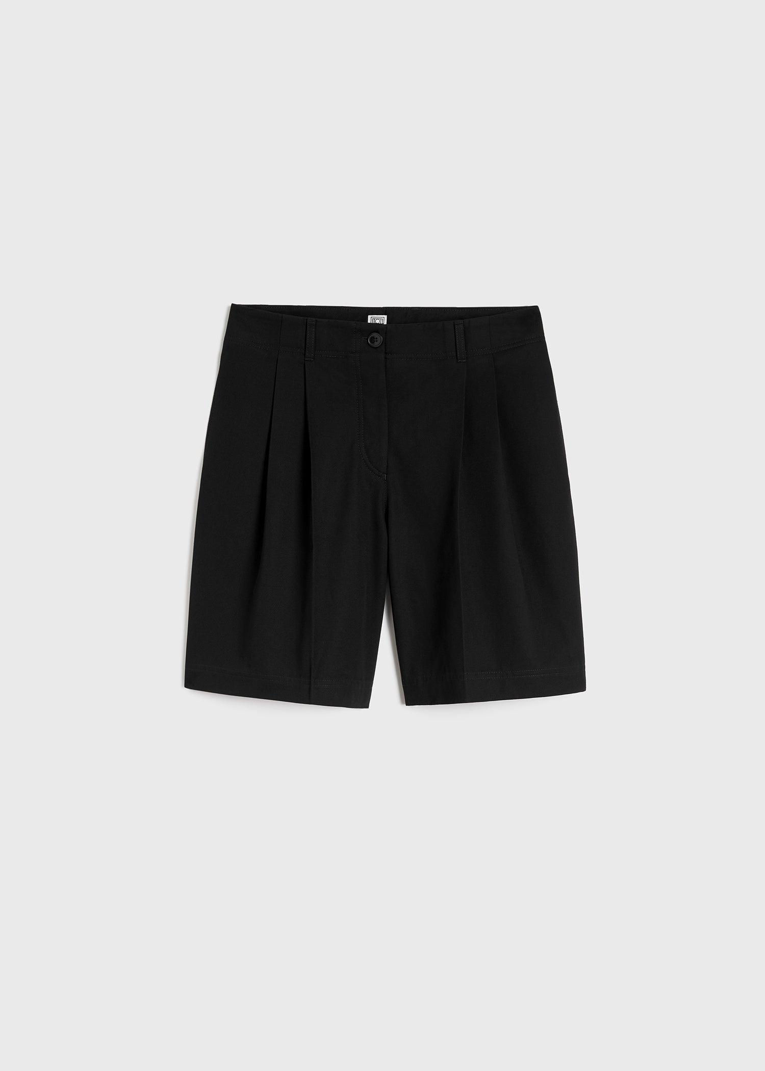 パンツ TOTEME Women Shorts  Burmudas 253WRB0295FB0226001 Black Knit shorts black – TOTEME