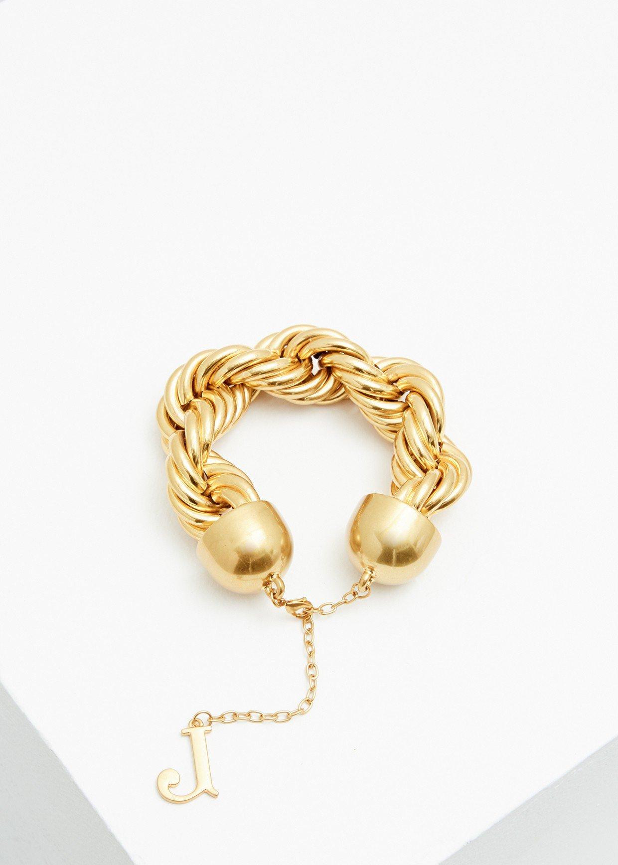 Jacquemus Le Bracelet in Metallic Lyst