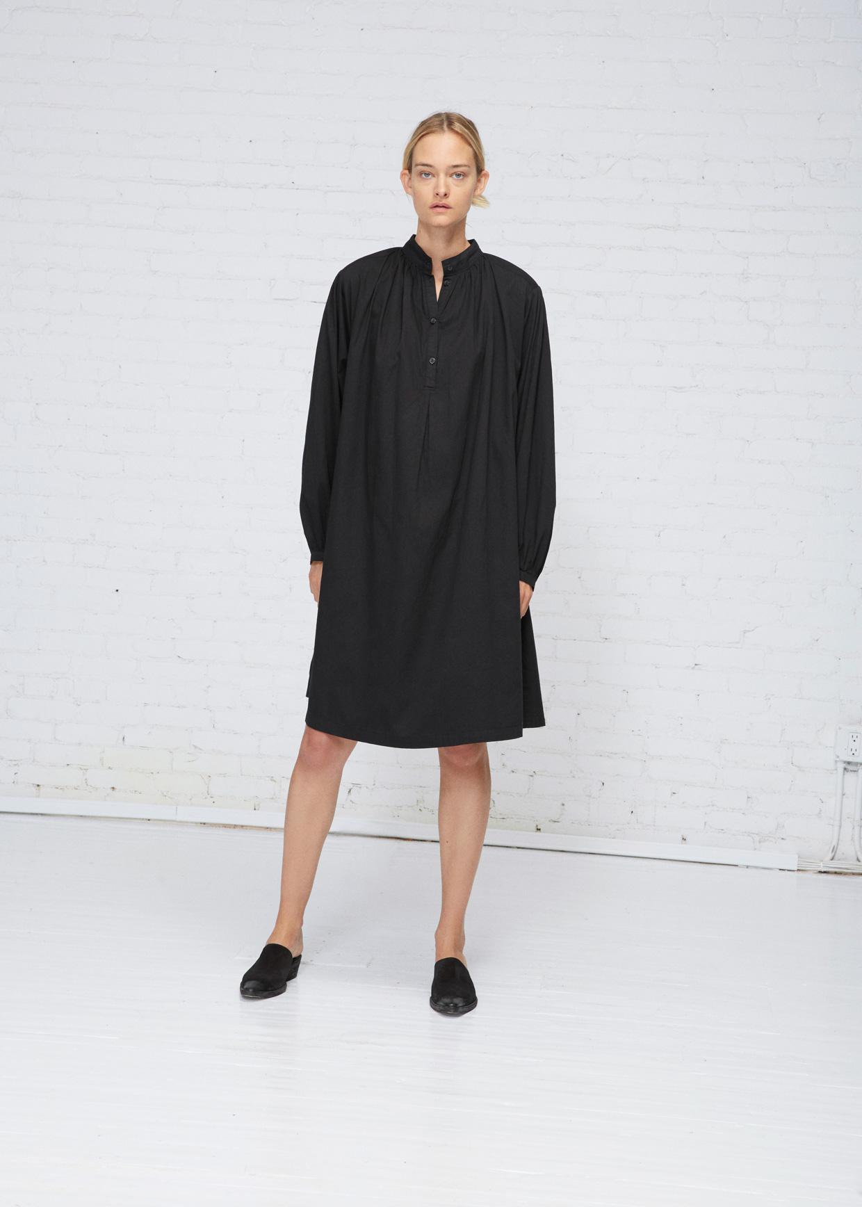 black crane tulip dress