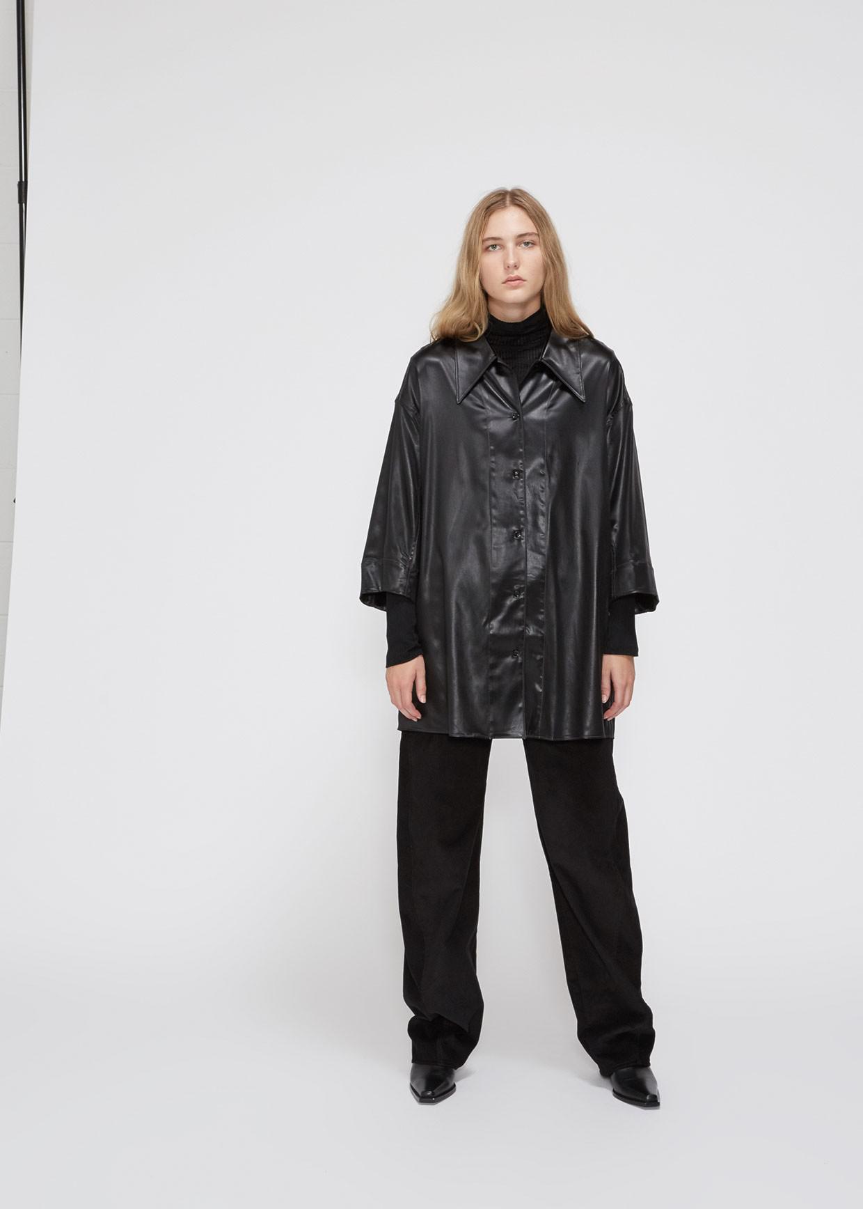 lemaire maxi shirt