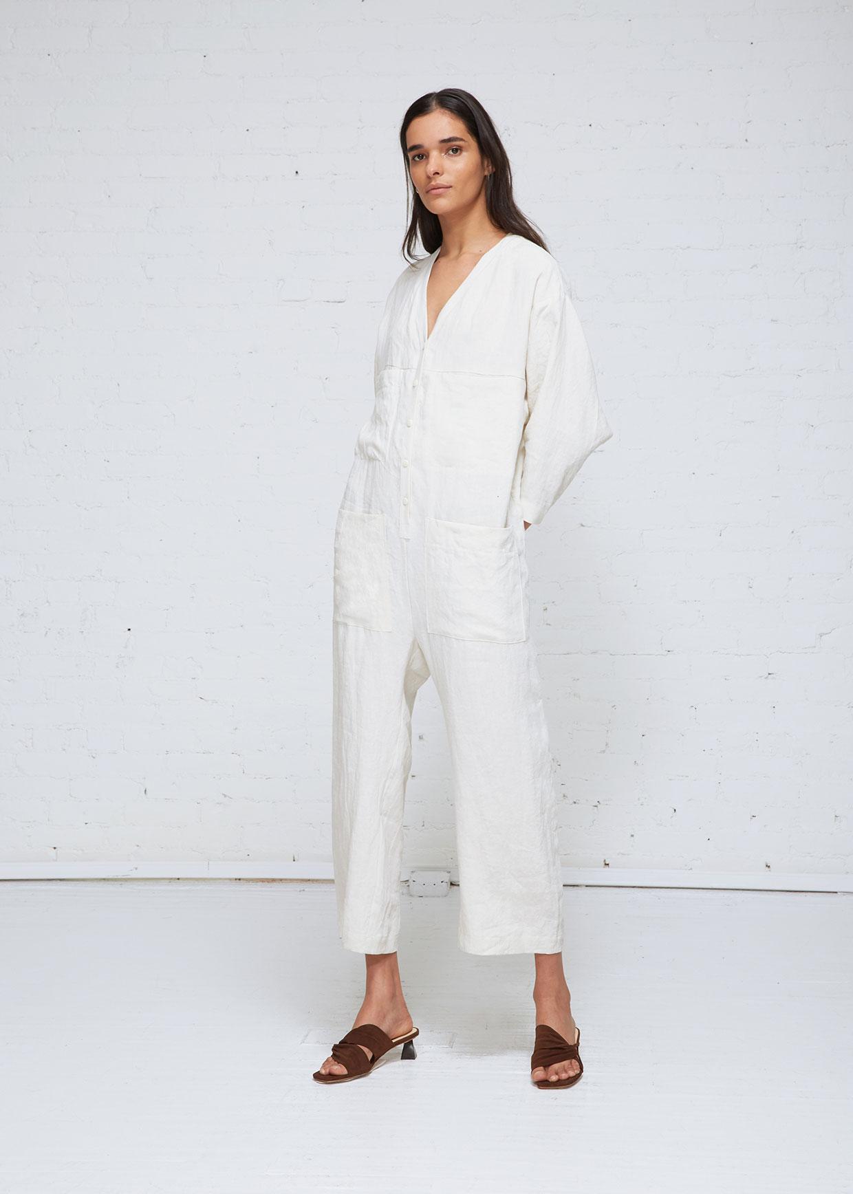 ilana kohn tuck jumpsuit
