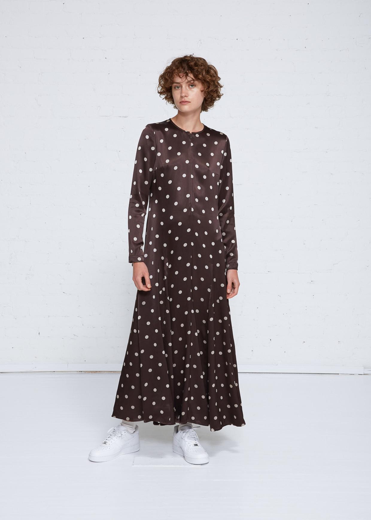 ganni cameron maxi dress