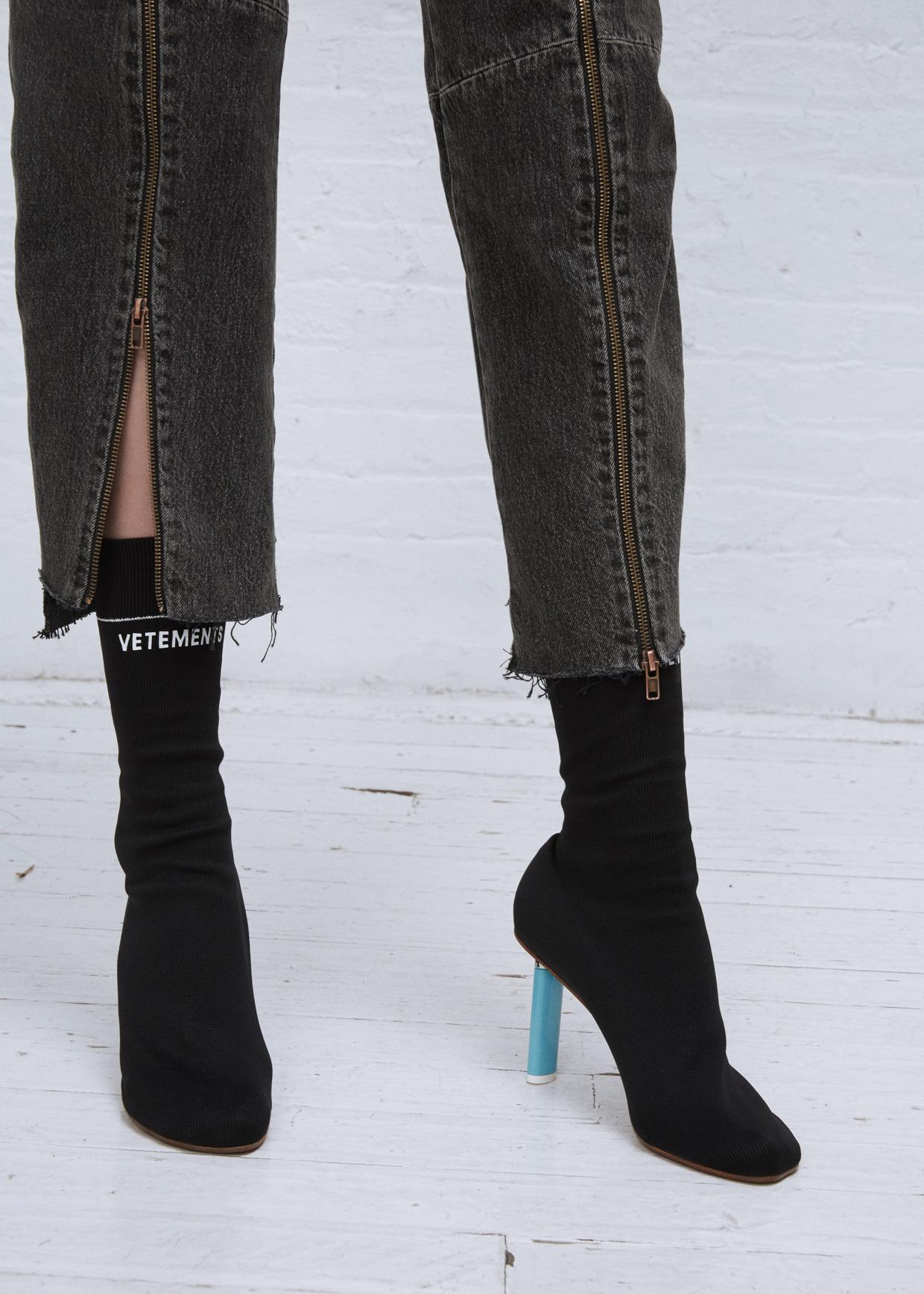 vetements sock booties