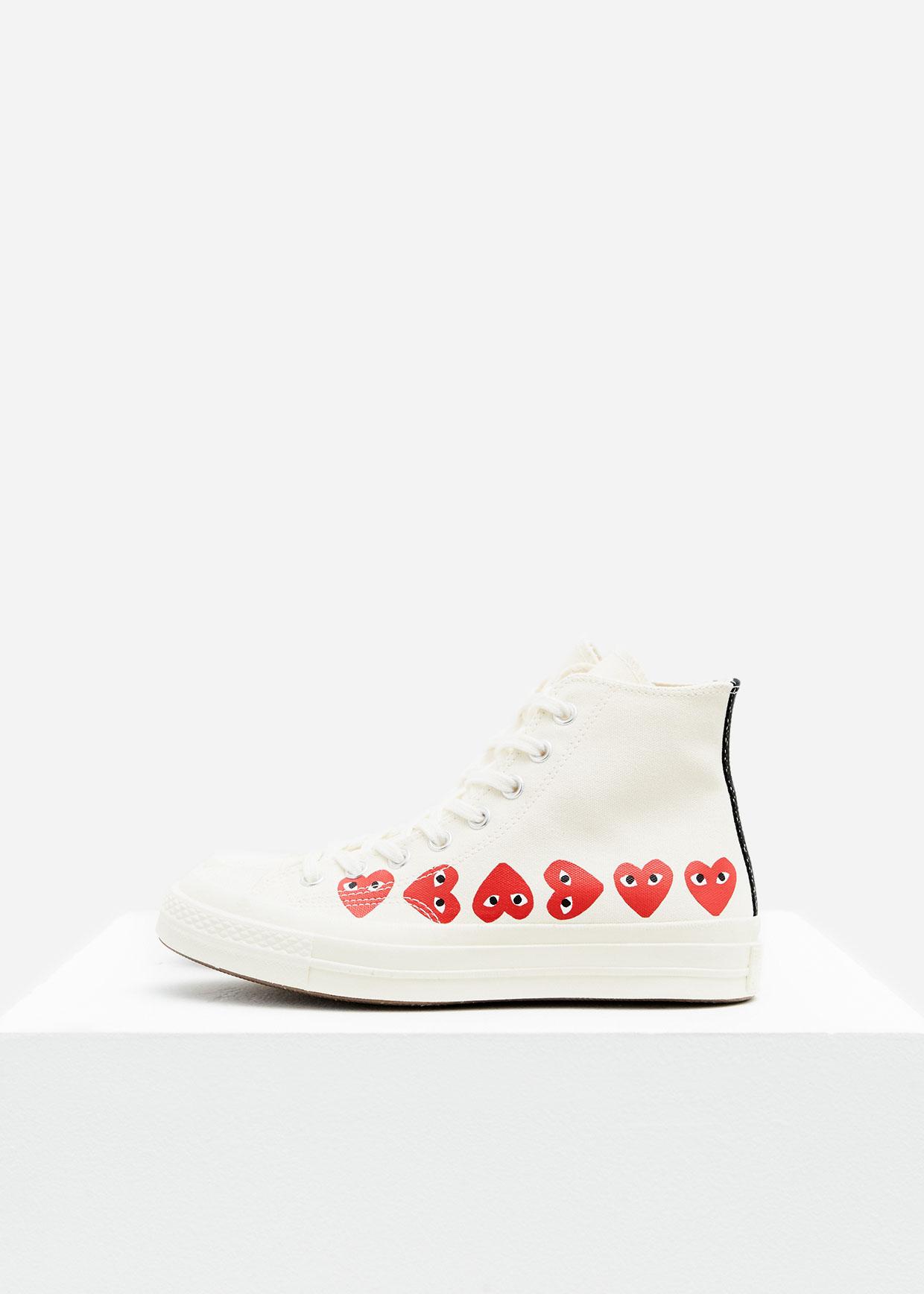 converse x comme des garçons play chuck 70 high top