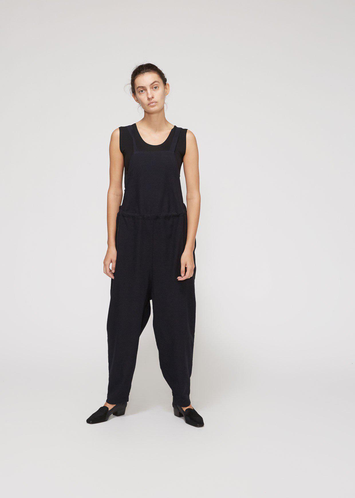 black crane sack overall