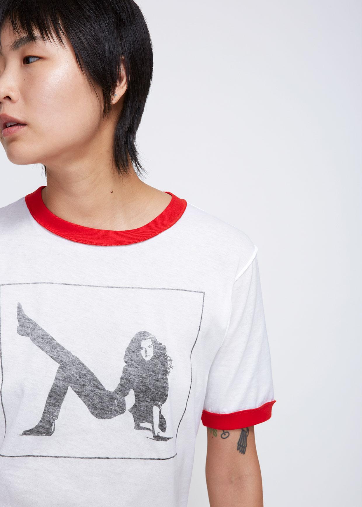 calvin klein brooke shields t shirt