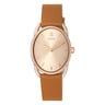 Tous Steel Dai Watch With Beige Leather Kaos Strap in Metallic | Lyst