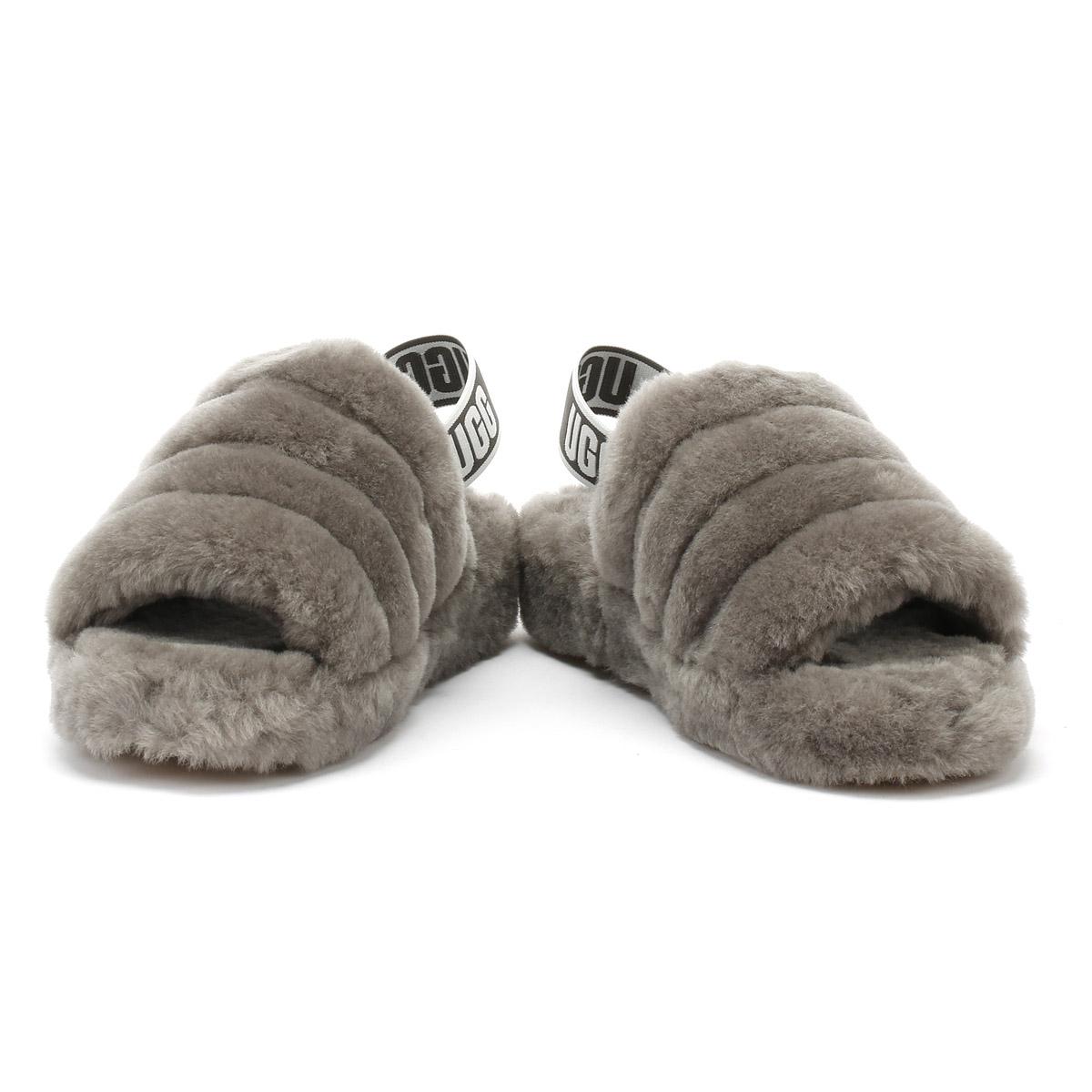 ugg slides charcoal