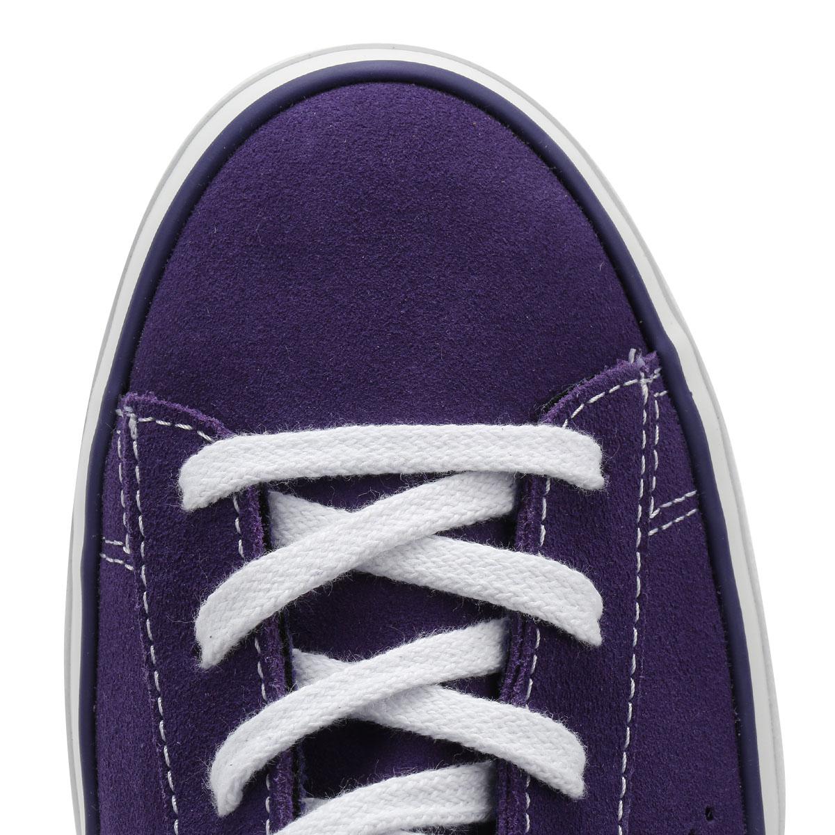 converse one star platform purple
