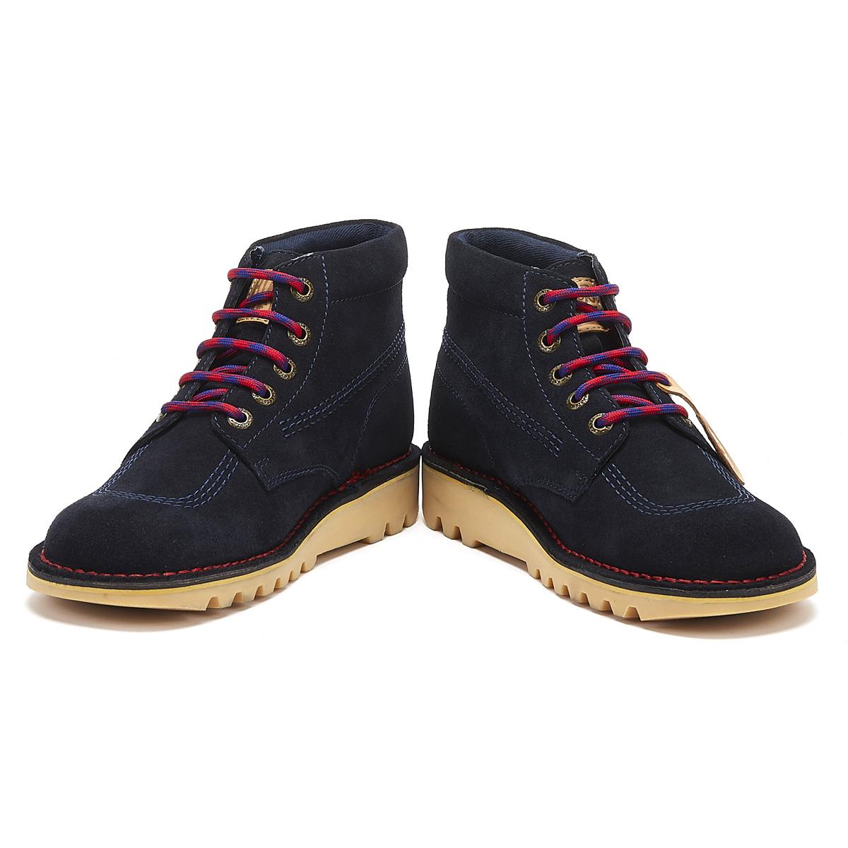 kickers suede boots