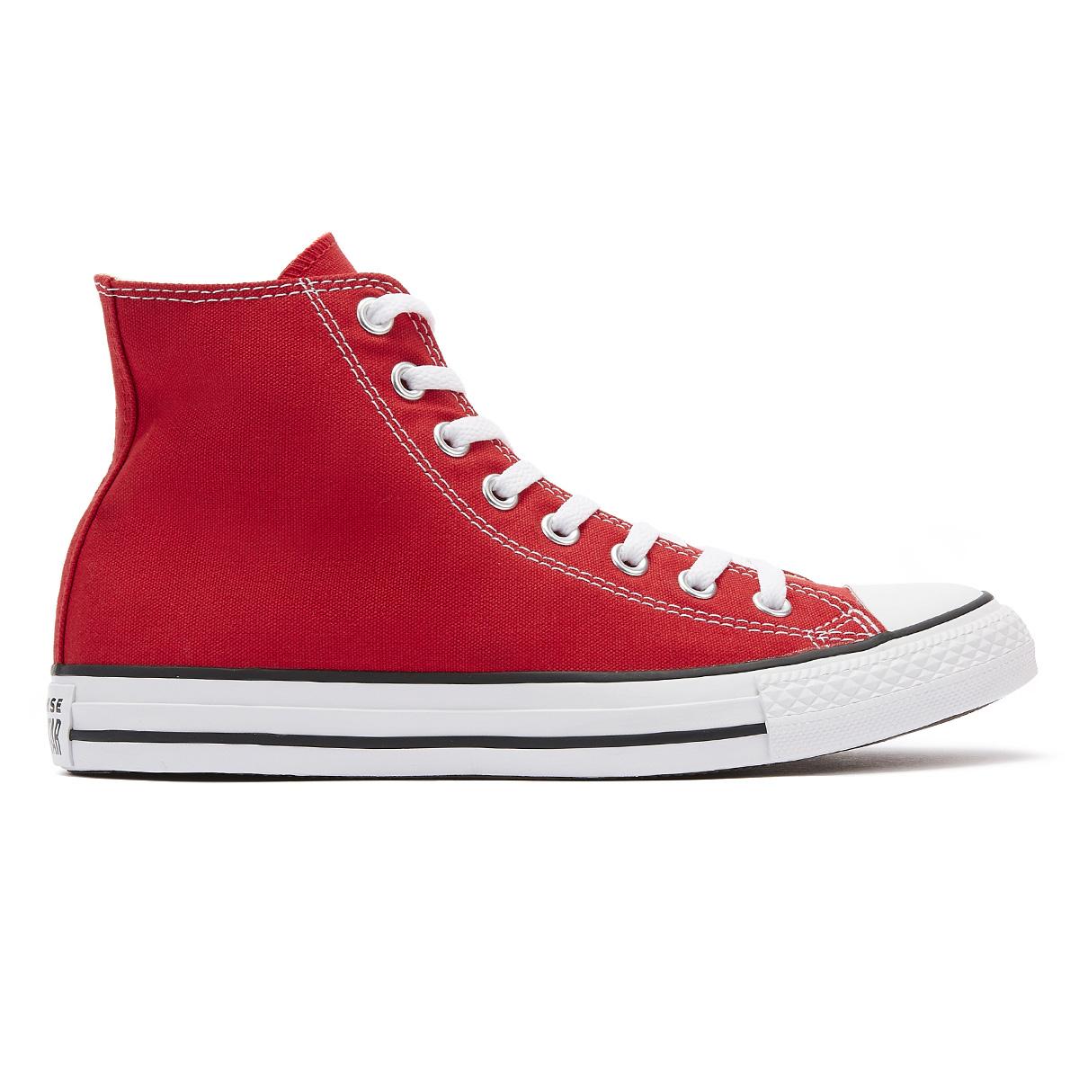 Converse Canvas All Star Red Hi Trainers - Lyst