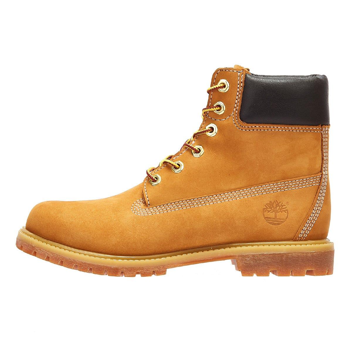 timberland mens wheat premium 6 inch nubuck leather boots